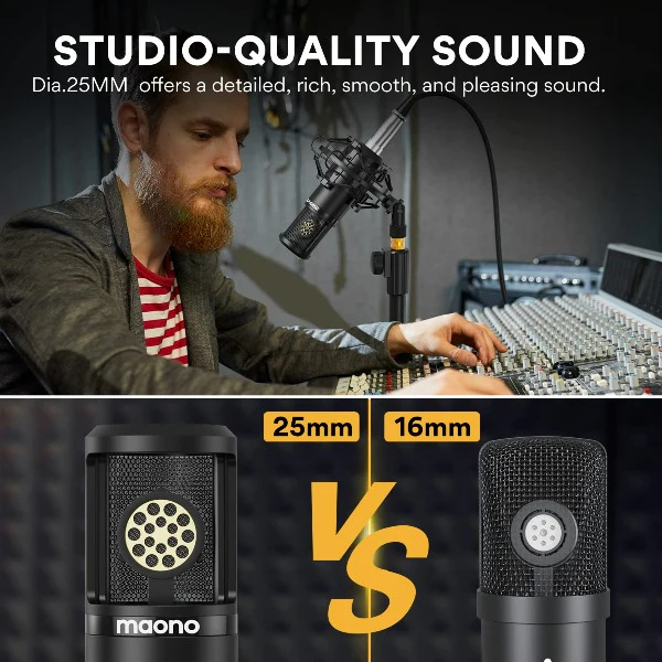 MAONO PM325T Condenser Microphone - Image 6