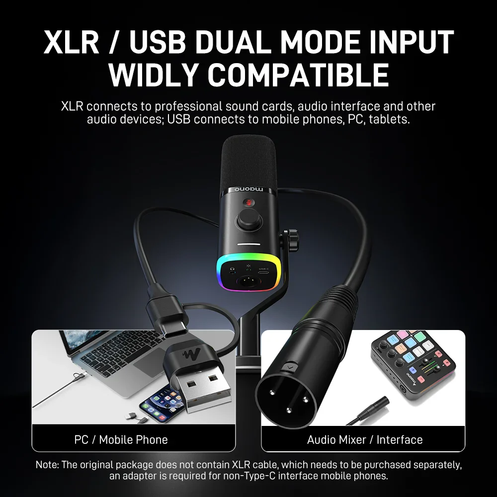 MAONO PD100X Dynamic Microphone - Image 3