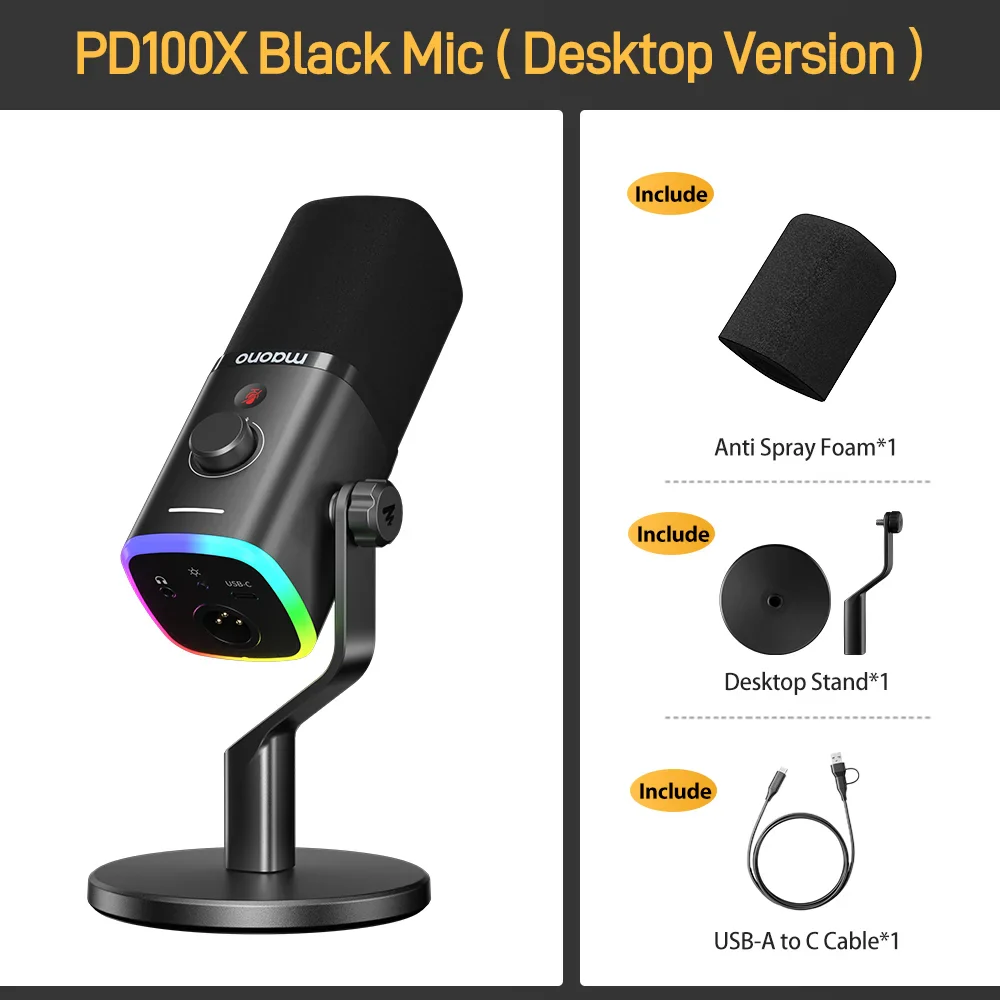 MAONO PD100X Dynamic Microphone - Image 9