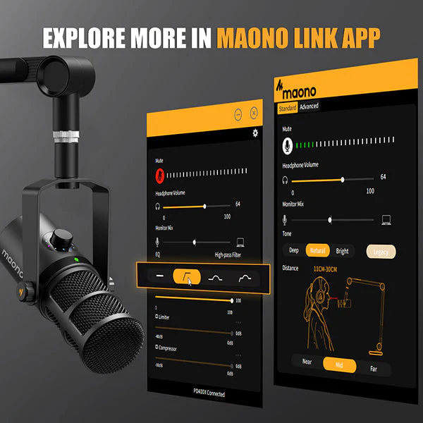 MAONO PD400X Dynamic Microphone - Image 5