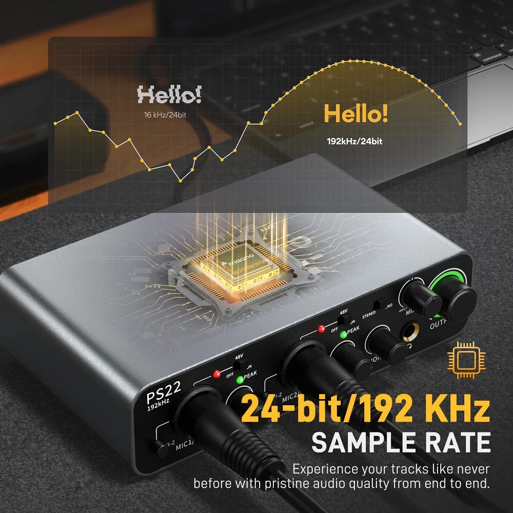Maono PS22 Audio Interface - Image 3