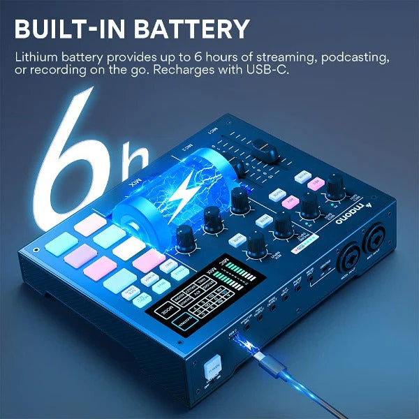 Maonocaster AM100 Audio Interface & Podcast Equipment - Image 9