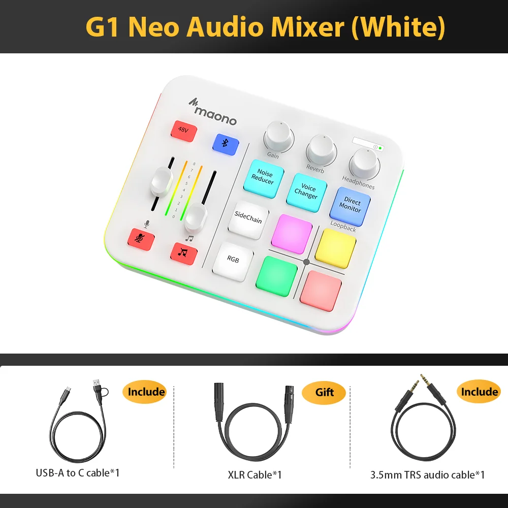 Maonocaster G1 NEO Audio Mixer & Interface - Image 10