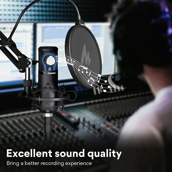 MAONO PM320 Studio Condenser XLR Microphone - Image 5