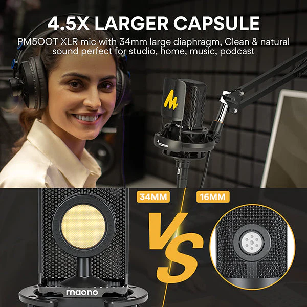 MAONO PM500 Condenser Microphone - Image 6